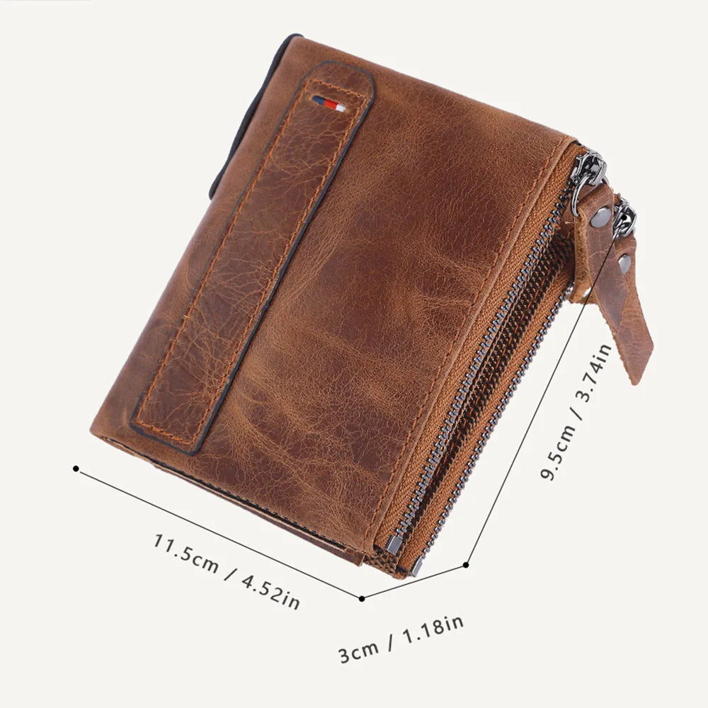 Cartera de Cuero Genuino | Integridad y Carácter