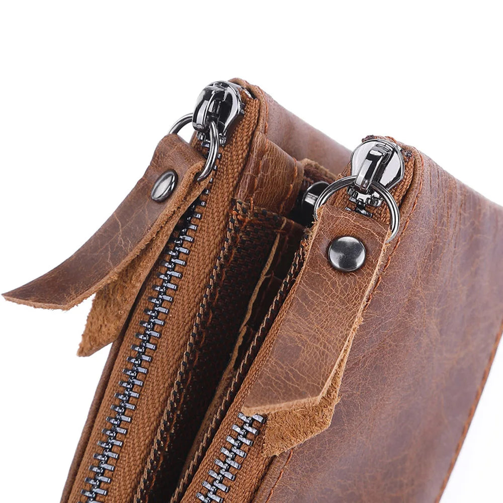 Cartera de Cuero Genuino | Integridad y Carácter