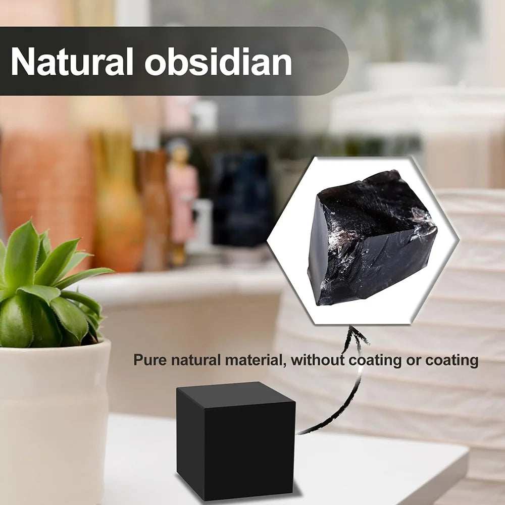 Obsidiana de Escritorio | Presencia y Equilibrio