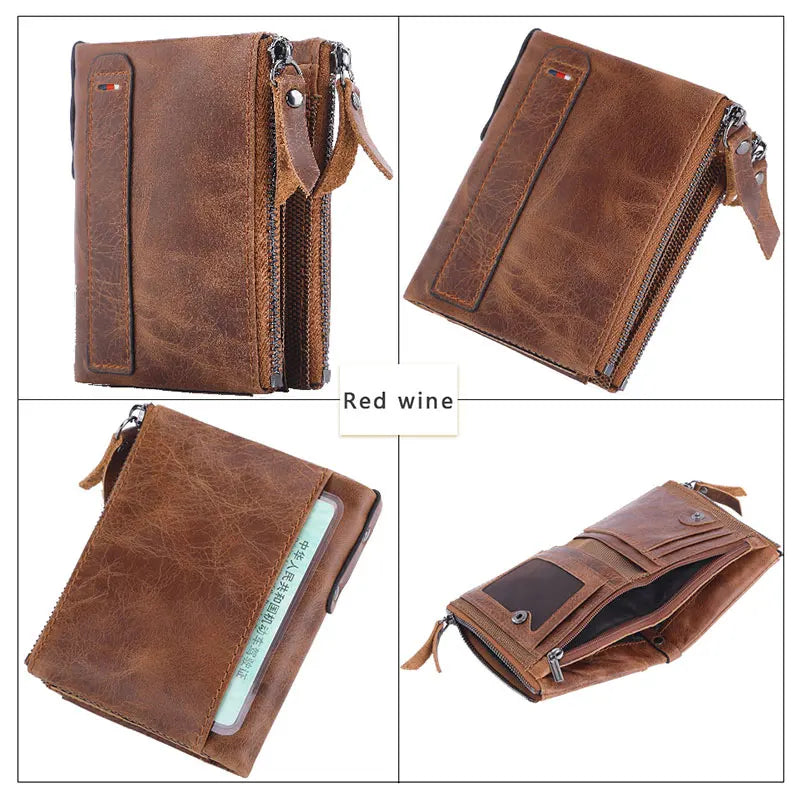 Cartera de Cuero Genuino | Integridad y Carácter