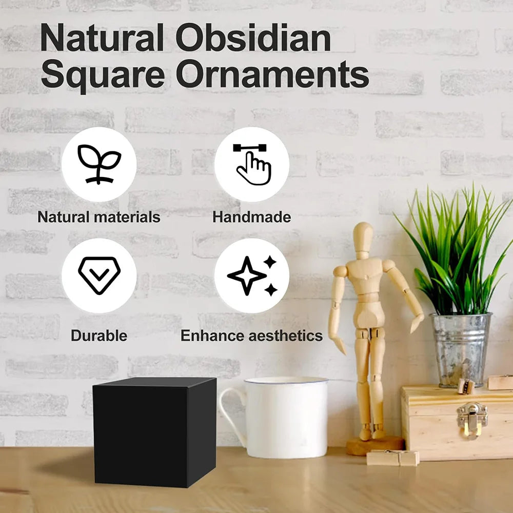 Obsidiana de Escritorio | Presencia y Equilibrio