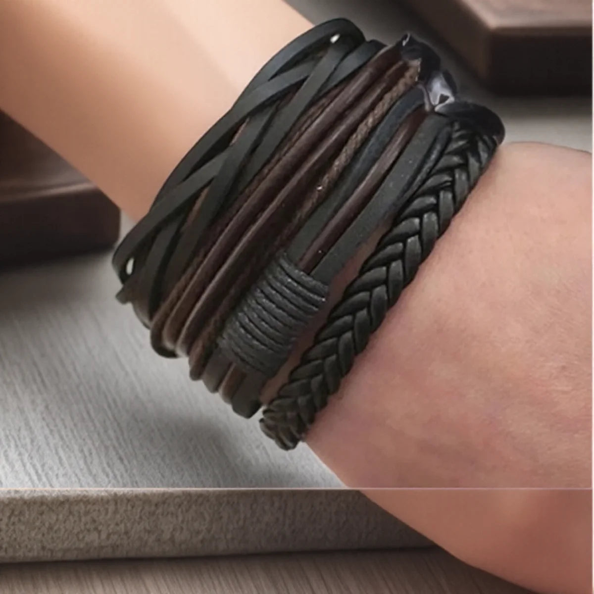 Pulsera de Cuero | Fortaleza Interior