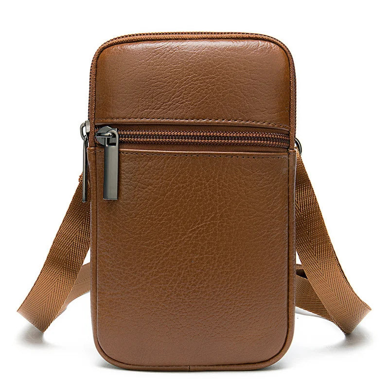 Bolso de Cuero Compacto | Simplicidad y Libertad