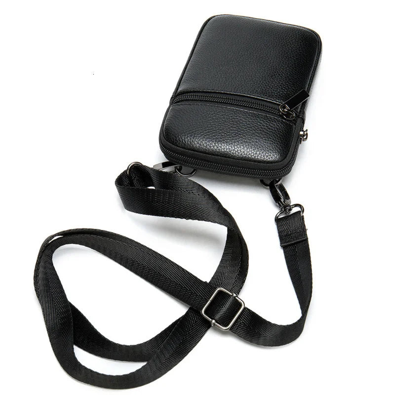 Bolso de Cuero Compacto | Simplicidad y Libertad