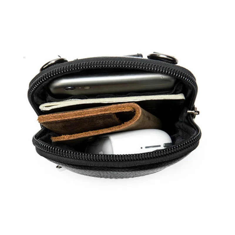 Bolso de Cuero Compacto | Simplicidad y Libertad